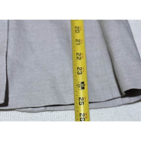 J. Crew womens Parke blazer size 4 oatmeal beige preppy career coastal Linen - Picture 8 of 9